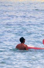 KRISTINA CAVALLARI in Bikini Paddleboarding in Bali 09/10/2016