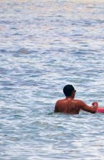 KRISTINA CAVALLARI in Bikini Paddleboarding in Bali 09/10/2016