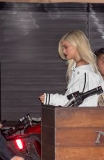 KYLIE JENNER and Tyga at Nobu in Malibu 09/14/2016