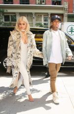 KYLIE JENNER and Tyga Out and About in New York 09/07/2016