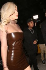 KYLIE JENNER at Catch Restaurant in West Hollywood 09/23/2016