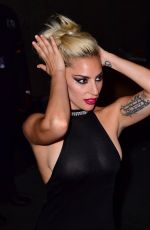 LADY GAGA Night Out in New York 09/15/2016
