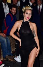 LADY GAGA Night Out in New York 09/15/2016