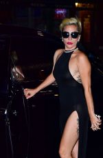 LADY GAGA Night Out in New York 09/15/2016