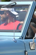 LADY GAGA and Bradley Cooper Out in Malibu 09/04/2016