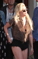 LADY GAGA at Schoenefeld Airport in Berlin 09/08/2016