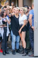 LADY GAGA Leaves a Studio in New York 09/16/2016