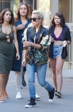LADY GAGA Leaves Electric Lady Recording Studio in New York 09/15/2016