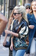LADY GAGA Leaves Electric Lady Recording Studio in New York 09/15/2016