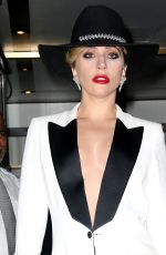 LADY GAGA Leaves Her Apartment in New York 09/22/2016