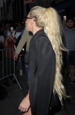 LADY GAGA Leaves Her New York Apartment 09/13/2016