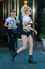 LADY GAGA Leaving Her Apartment in New York 09/12/2016