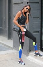 LAIS RIBEIRO Arrives at a Gym in New York 08/31/2016