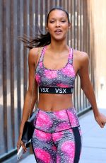LAIS RIBEIRO on the Set of VSX Photoshoot in New York 09/07/2016
