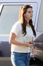 LANA DEL REY Leaves a Lunch in West Hollywood 09/06/2016
