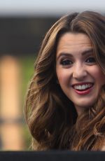 LAURA MARANO on the Set of Extra in Los Angeles 09/07/2016