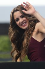LAURA MARANO on the Set of Extra in Los Angeles 09/07/2016