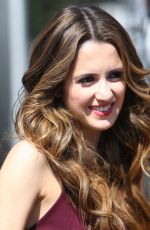 LAURA MARANO on the Set of Extra in Los Angeles 09/07/2016