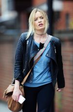LAURA WHITMORE Arrives at Strictly Come Dancing Rehersal in Londonn 09/06/2016