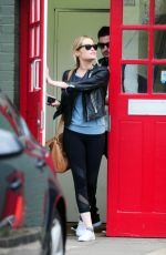 LAURA WHITMORE Arrives at Strictly Come Dancing Rehersal in Londonn 09/06/2016