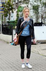LAURA WHITMORE Arrives at Strictly Come Dancing Rehersal in Londonn 09/06/2016