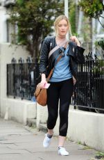 LAURA WHITMORE Arrives at Strictly Come Dancing Rehersal in Londonn 09/06/2016