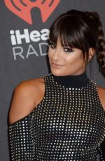 LEA MICHELE at 2016 IhearRradio Music Festival in Las Vegas 09/23/2016
