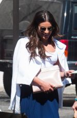 LEA MICHELE Out and About in Los Angeles 09/11/2016