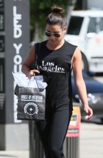 LEA MICHELE Out Shopping in Los Angeles 09/20/2016