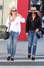 LEA MICHELLE and BECCA TOBIN Out Shopping in West Hollywood 09/15/2016