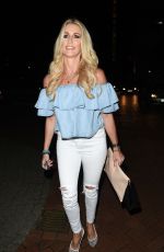 LEANNE BROWN at Lowry Hotel in Manchester 09/05/2016