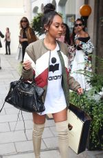 LEIGH-ANNE PINNOCK at Aspinal of London Presentation at London Fashion Week 09/19/2016