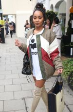 LEIGH-ANNE PINNOCK at Aspinal of London Presentation at London Fashion Week 09/19/2016