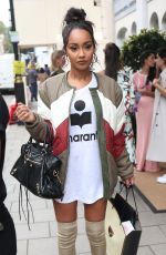 LEIGH-ANNE PINNOCK at Aspinal of London Presentation at London Fashion Week 09/19/2016