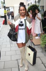 LEIGH-ANNE PINNOCK at Aspinal of London Presentation at London Fashion Week 09/19/2016