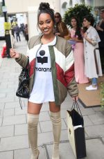 LEIGH-ANNE PINNOCK at Aspinal of London Presentation at London Fashion Week 09/19/2016