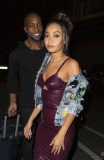 LEIGH-ANNE PINNOCK at Wonderland Magazine Party in London 09/18/2016