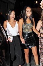 LEIGH-ANNE PINNOCK Leaves Mahiki Nightclub in London 09/14/2016