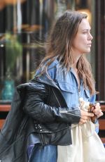 KEIRA KINIGHTLEY Out and About in London 09/21/2016
