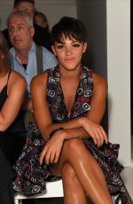 LILY FRAZER at Rocky Star Catwalk Show at London Fashion Week 09/16/2016