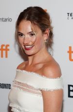 LILY JAMES at 