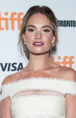 LILY JAMES at 