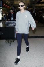 LILY-ROSE DEPP at LAX Airport in Los Angeles 09/19/2016