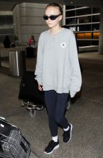 LILY-ROSE DEPP at LAX Airport in Los Angeles 09/19/2016