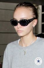 LILY-ROSE DEPP at LAX Airport in Los Angeles 09/19/2016