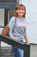 LORRAINE KELLY Leaves ITV Studios in London 09/15/2016