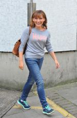 LORRAINE KELLY Leaves ITV Studios in London 09/15/2016