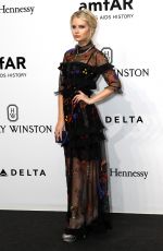 LOTTIE MOSS at Amfar Gala at Museo Della Permanente in Milan 09/24/2016