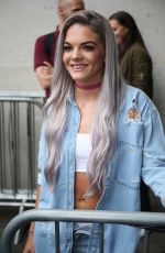 LOUISA JOHNSON at BBC Radio 1 Studios in London 09/05/2016