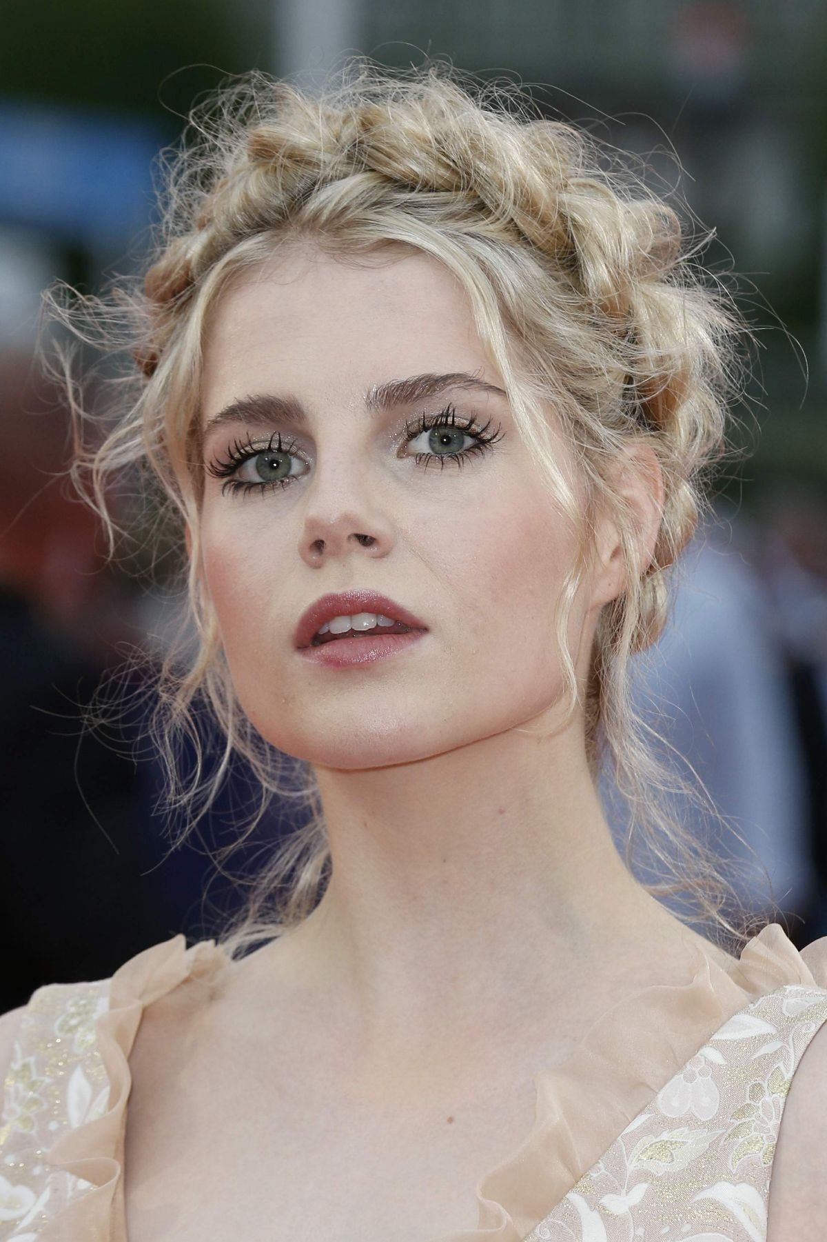 LUCY BOYNTON at ‘Indubious Battle’ Premiere at 42th Deauville American